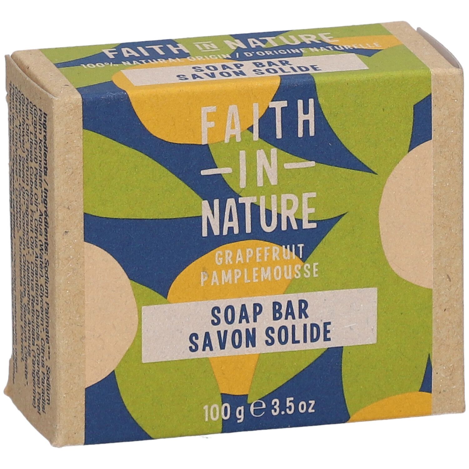 FAITH IN NATURE Savon solide pamplemousse