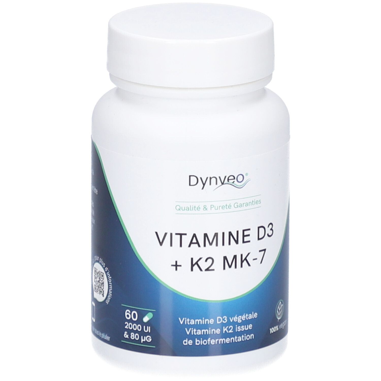 DYNVEO Vitamine D3 + K2 MK-7
