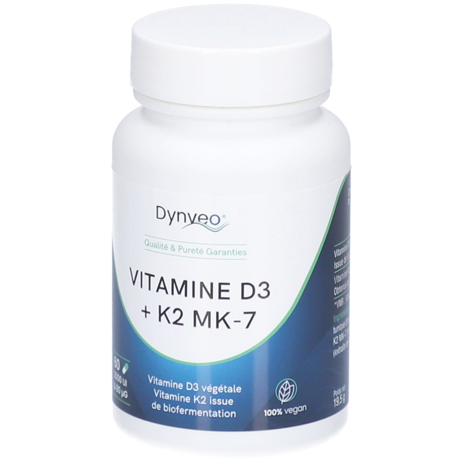 DYNVEO Vitamine D3 + K2 MK-7