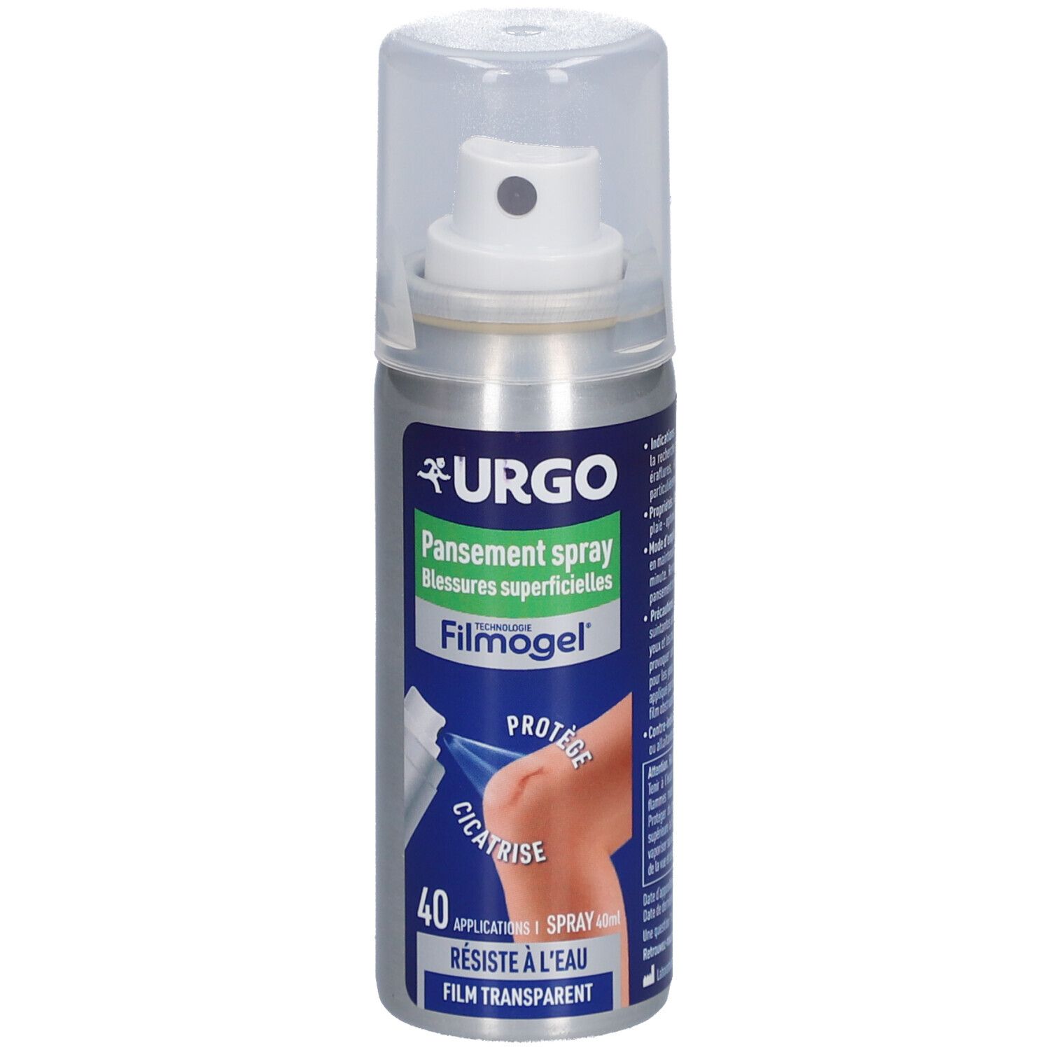 URGO Filmogel Pansement spray Blessures Superficielles