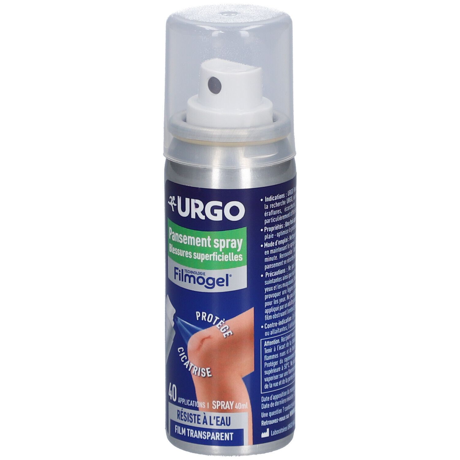 URGO Filmogel Pansement spray Blessures Superficielles