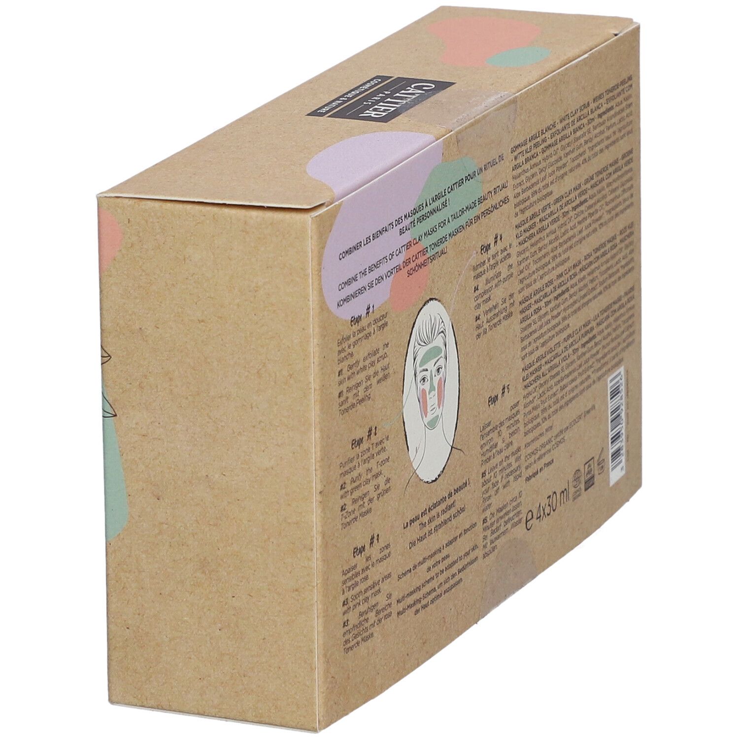 CATTIER Coffret Multi-masking à l'argile
