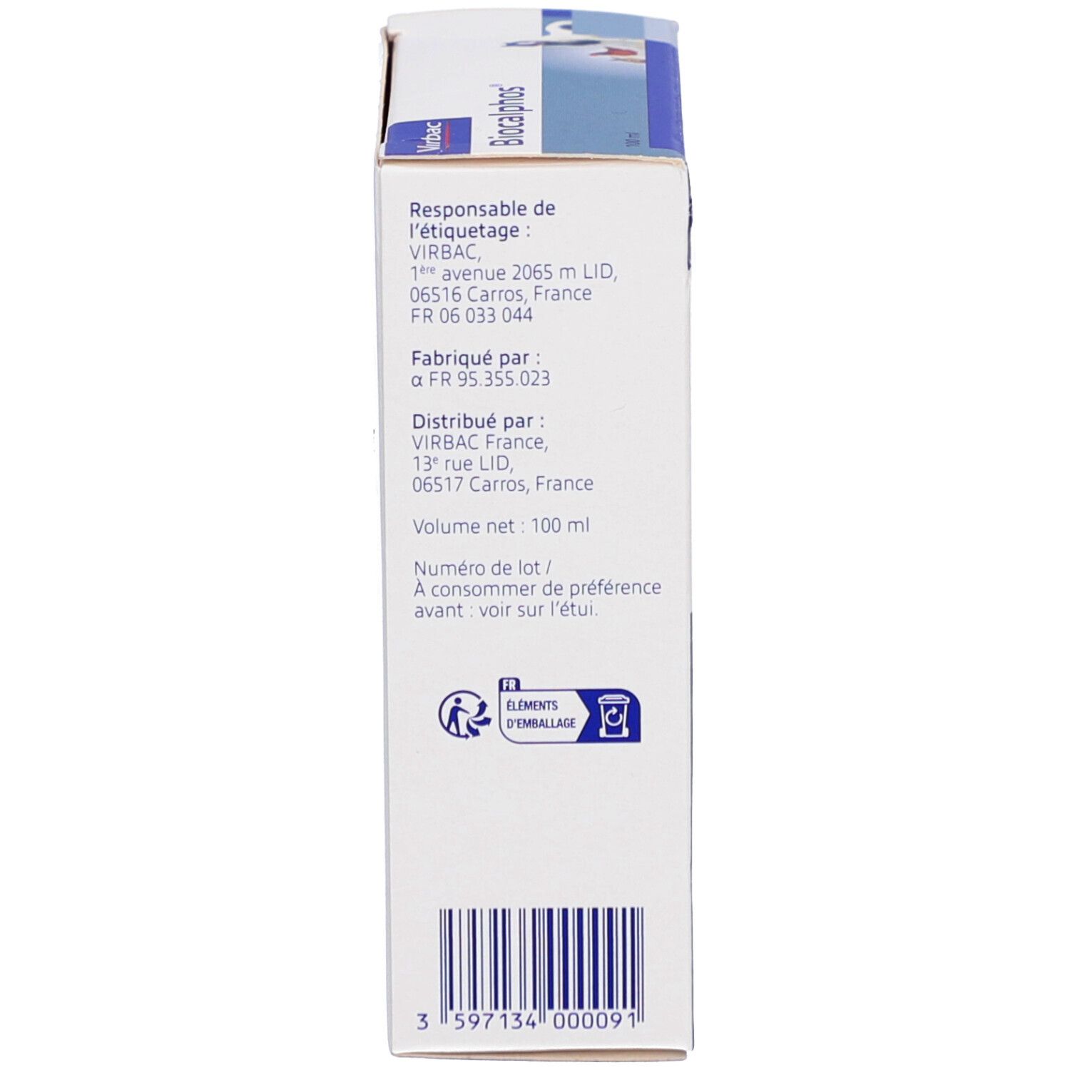 Virbac Biocalphos Solution orale