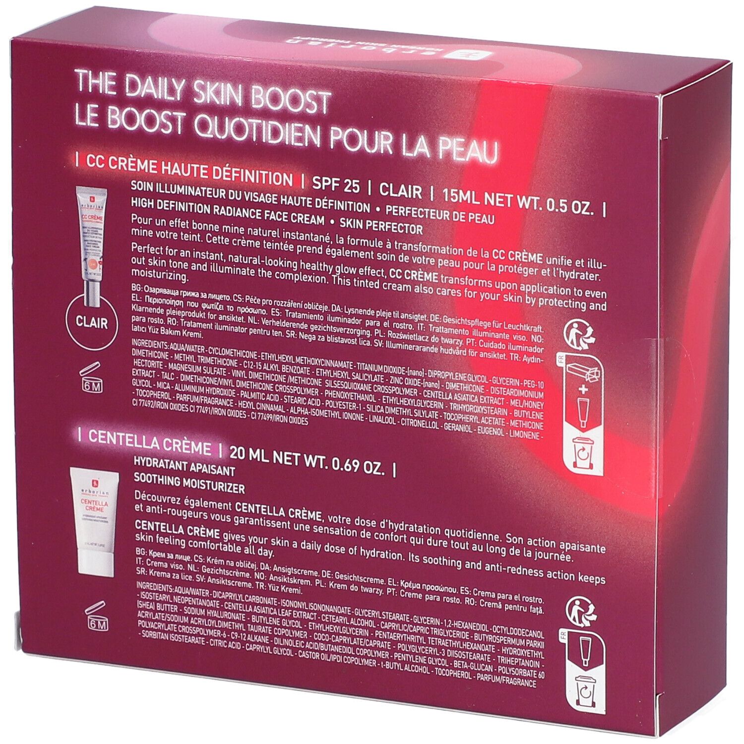 erborian Coffret de Noël CC Crème & Centella Crème
