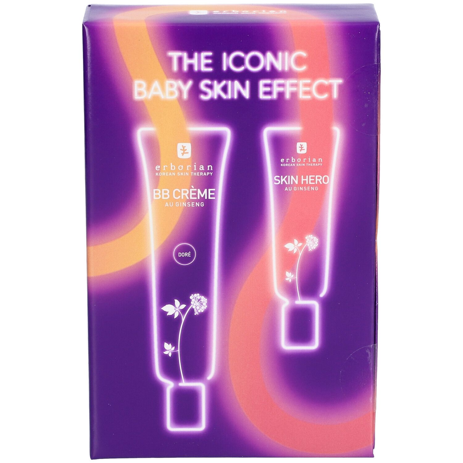erborian Coffret de Noël BB Crème & Skin Hero doré