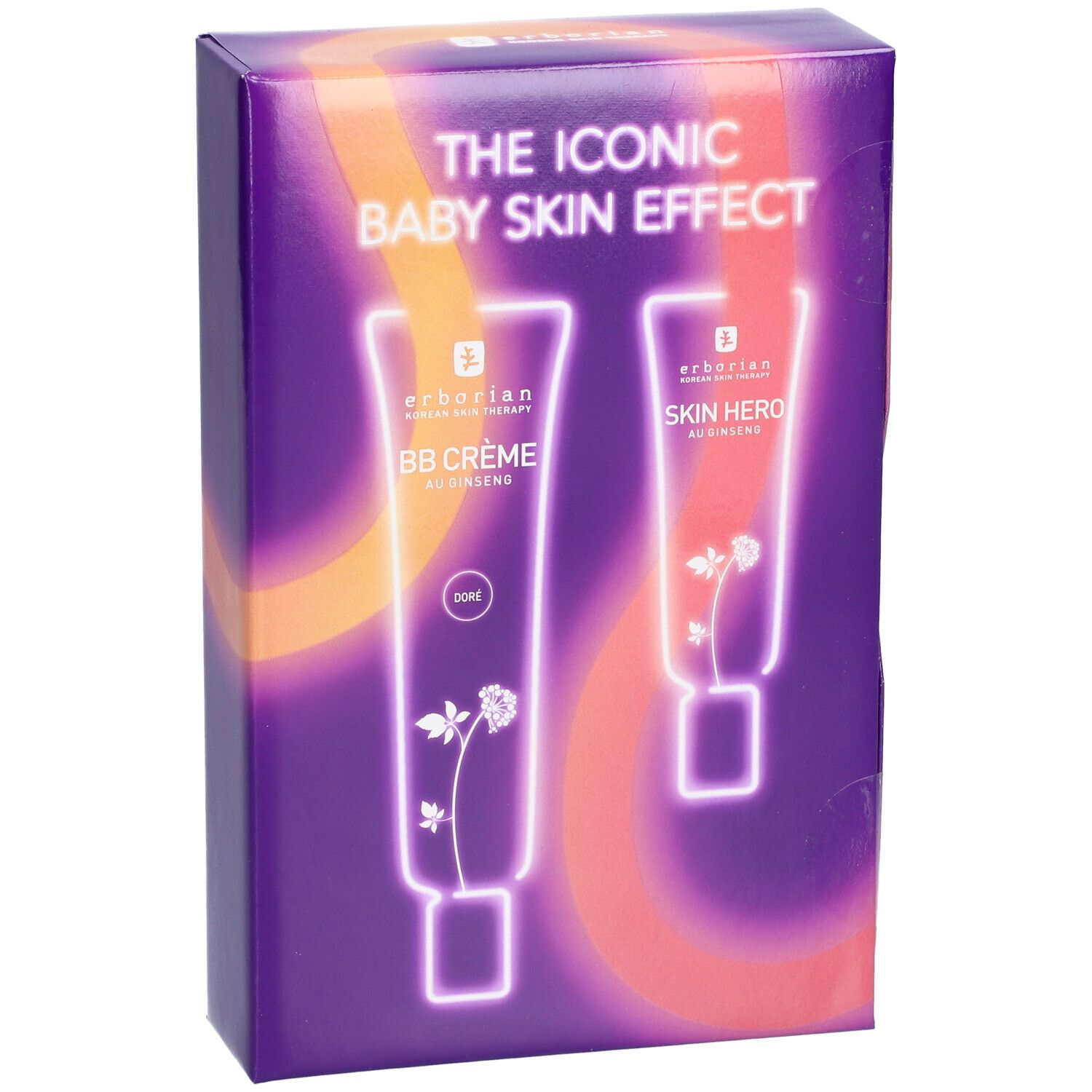 erborian Coffret de Noël BB Crème & Skin Hero doré