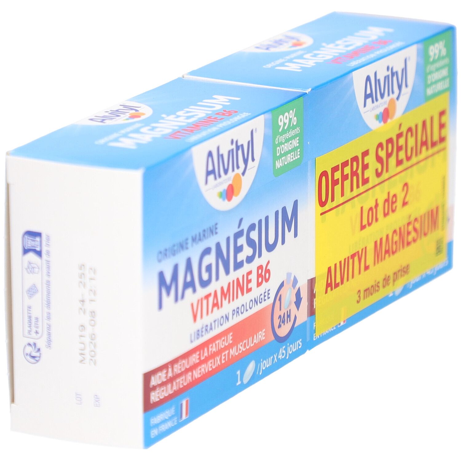 Alvityl Magnésium Vitamine B6