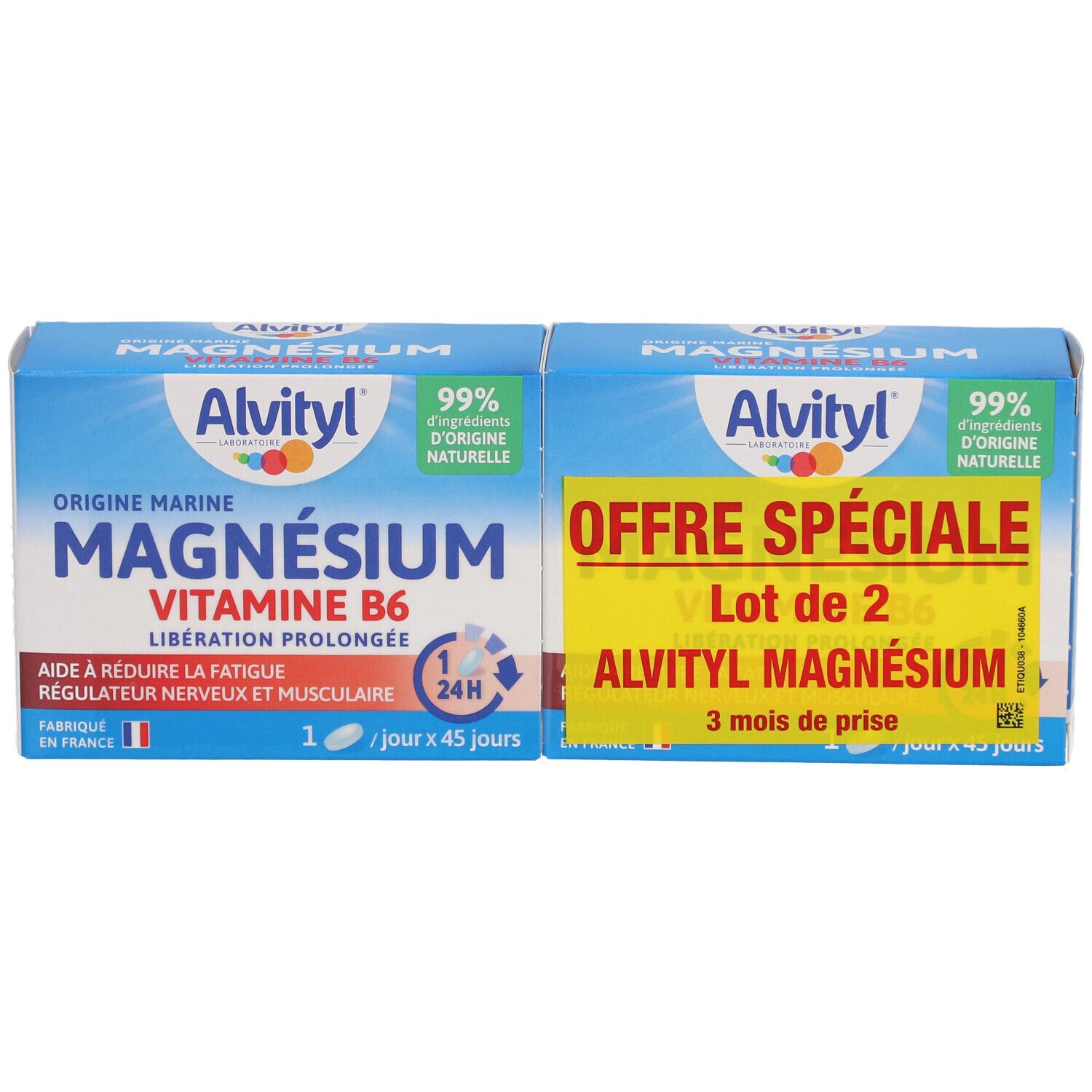 Alvityl Magnésium Vitamine B6