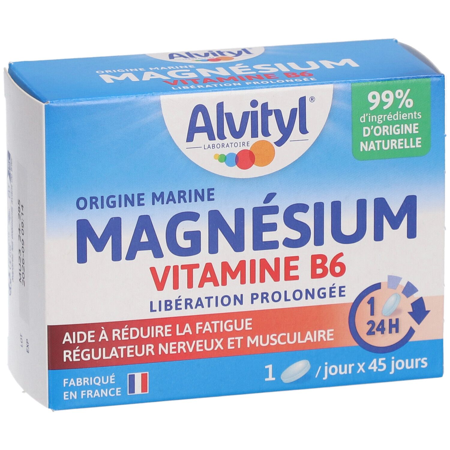 Alvityl Magnésium Vitamine B6