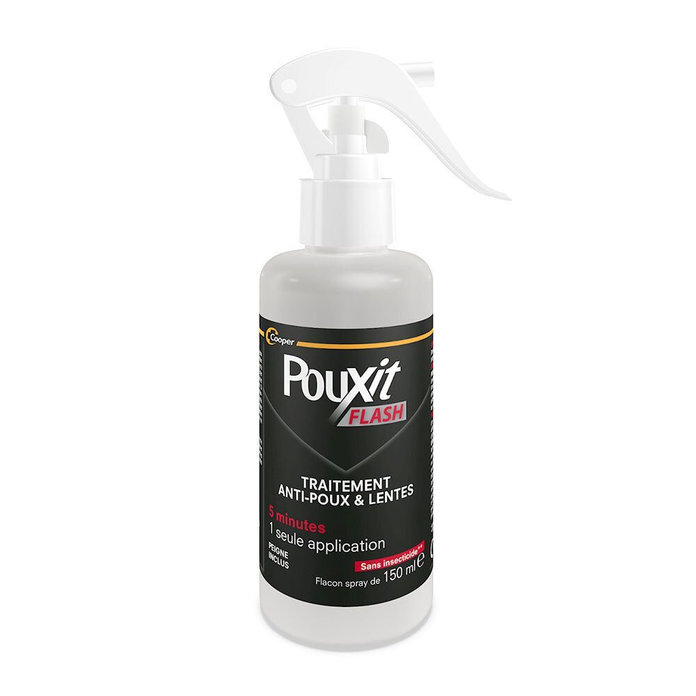 POUXIT Lotion Spray Anti-poux & Lentes 2X150ml