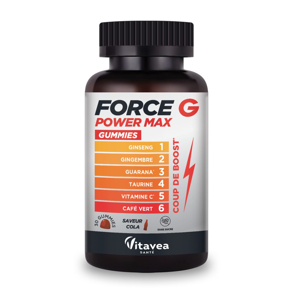 FORCE G Power Max Gummies Cola