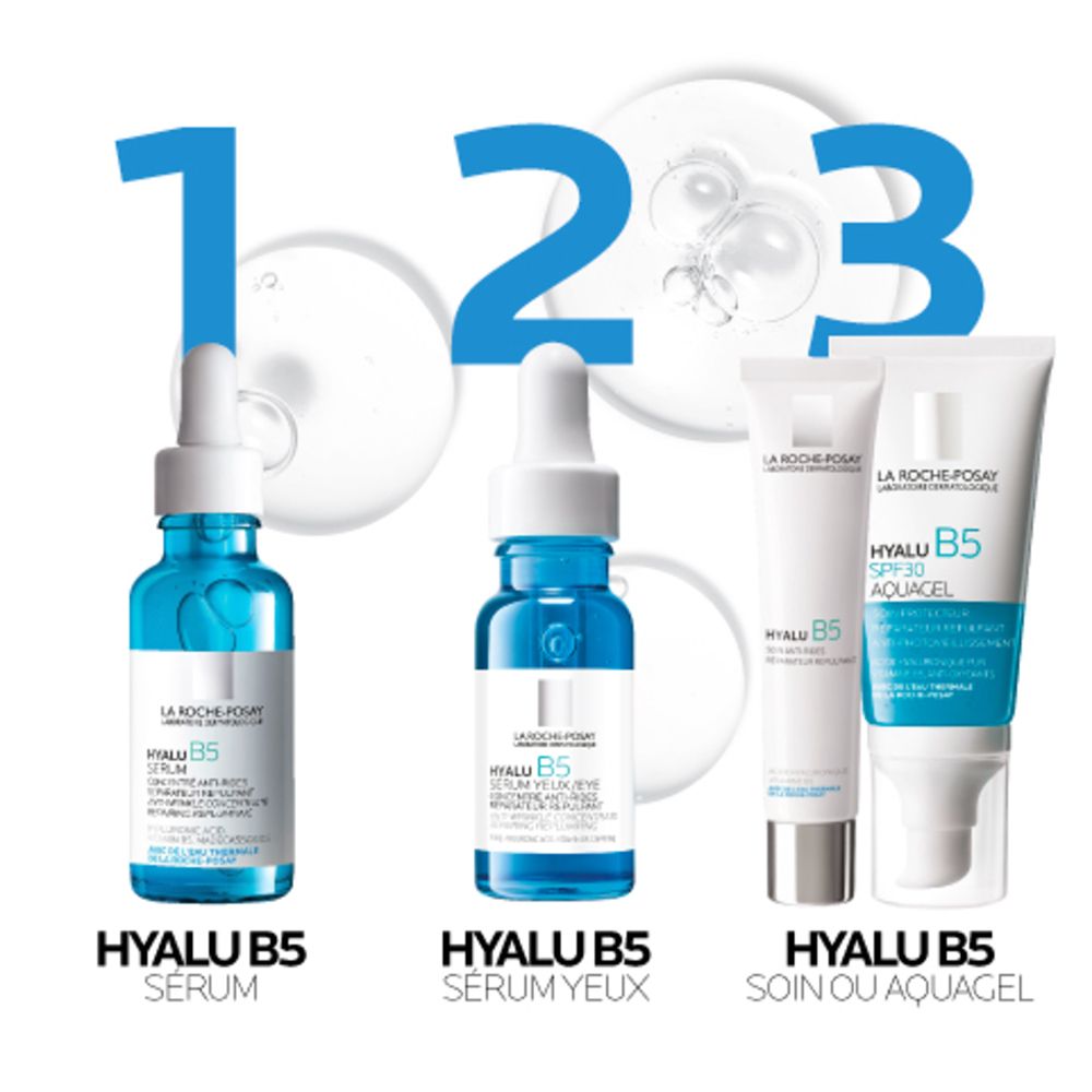LA ROCHE-POSAY Hyalu B5 Sérum concentré anti-rides réparateur repulpant