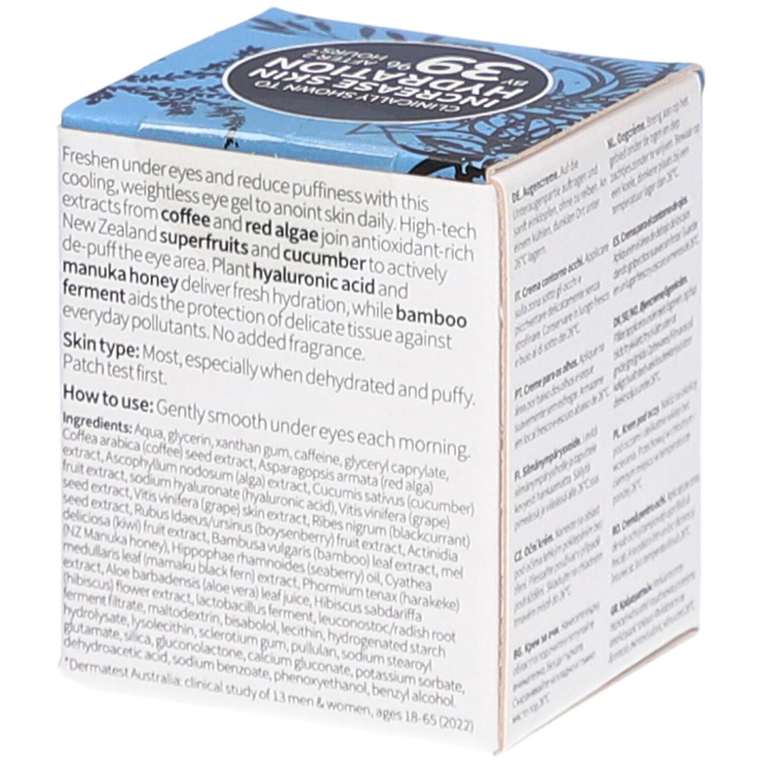 ANTIPODES Anoint Gel Anti-Poches Yeux H2O