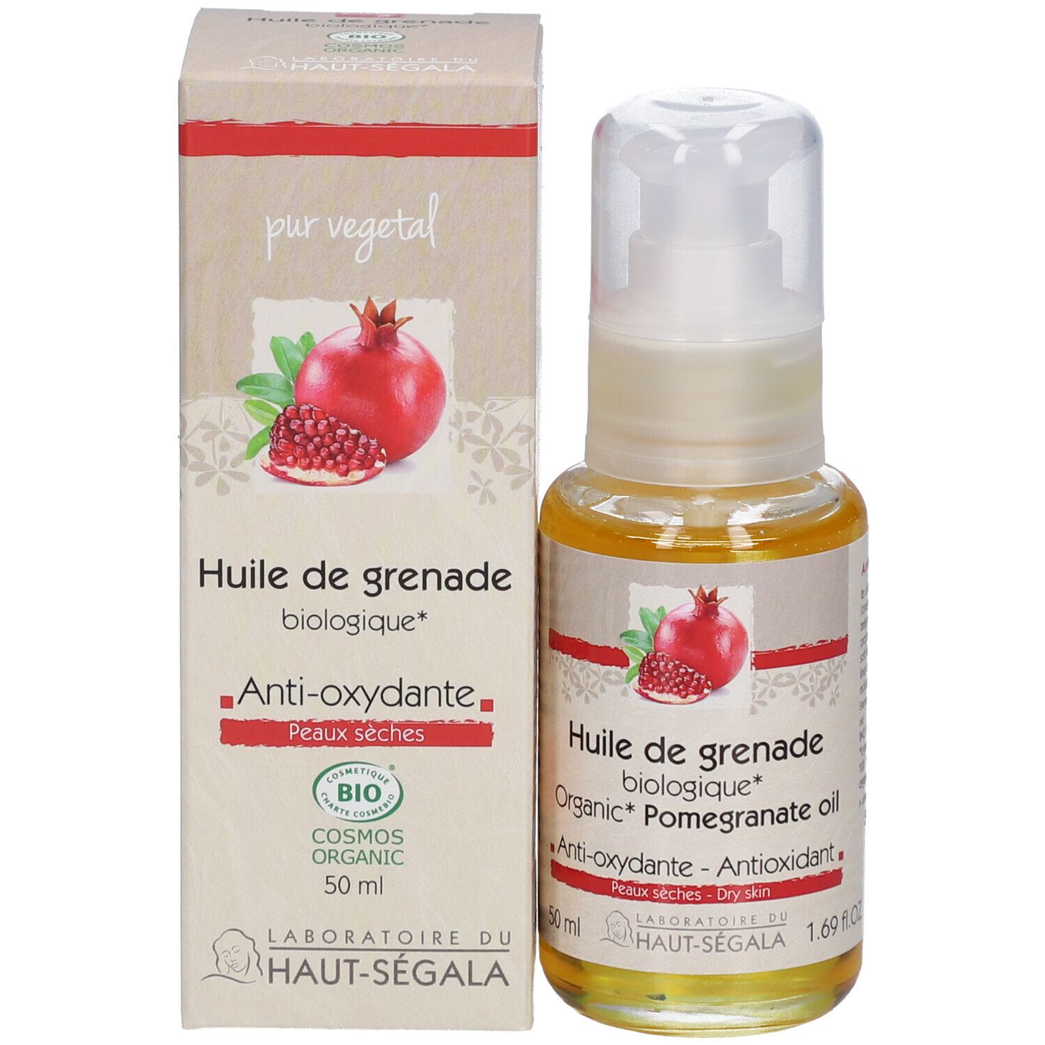 Laboratoire du Haut-Ségala Huile de Grenade Bio