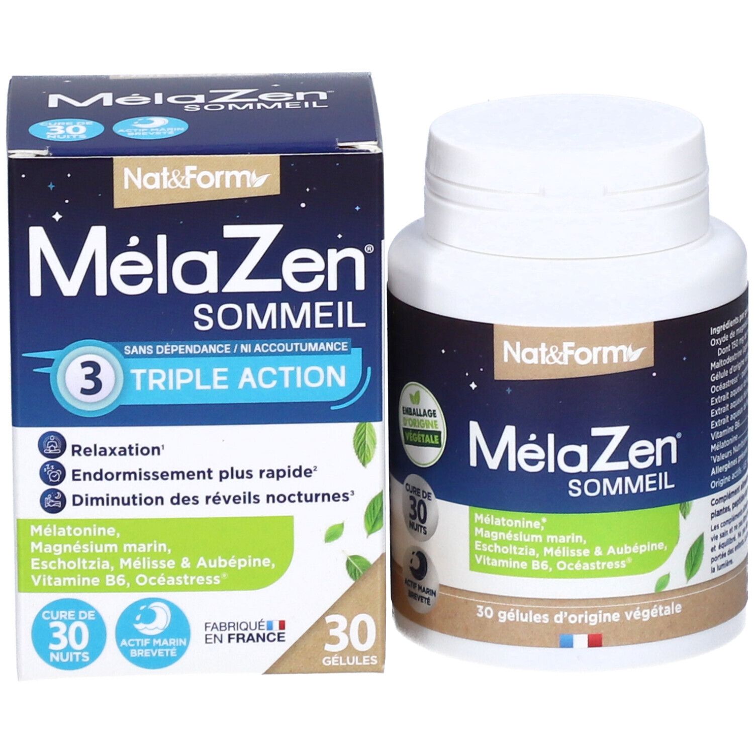 Nat&Form MélaZen® en gélules