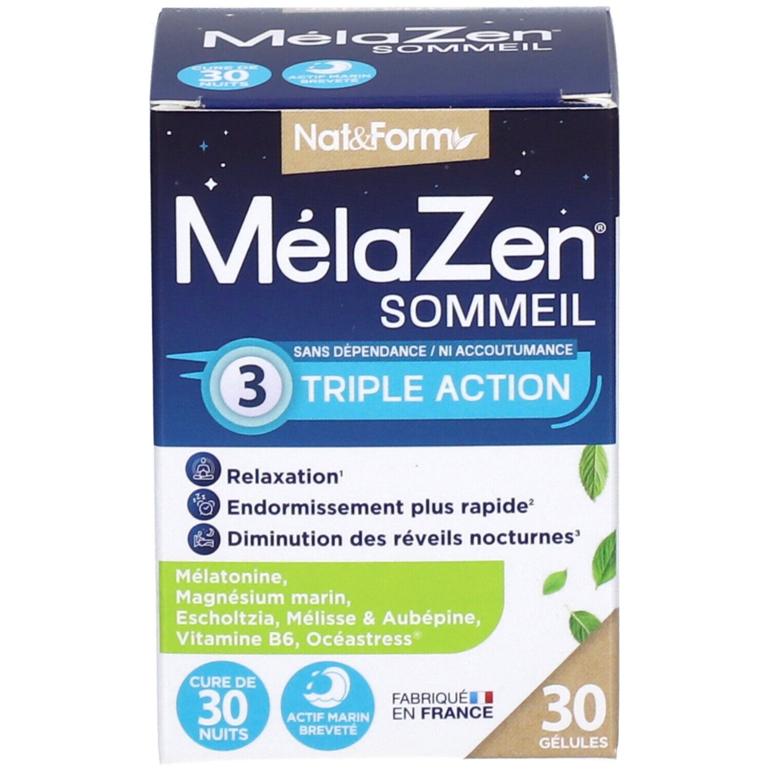 Nat&Form MélaZen® en gélules