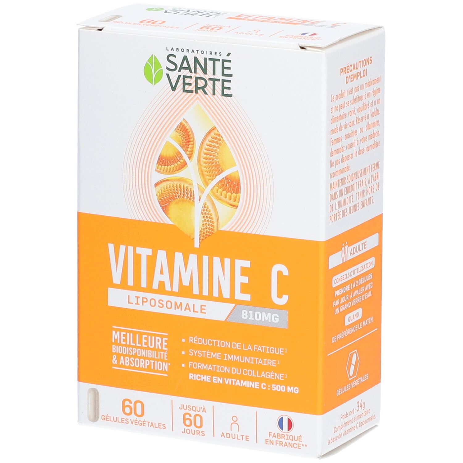 SANTE VERTE Vitamine C Liposomale 810 mg
