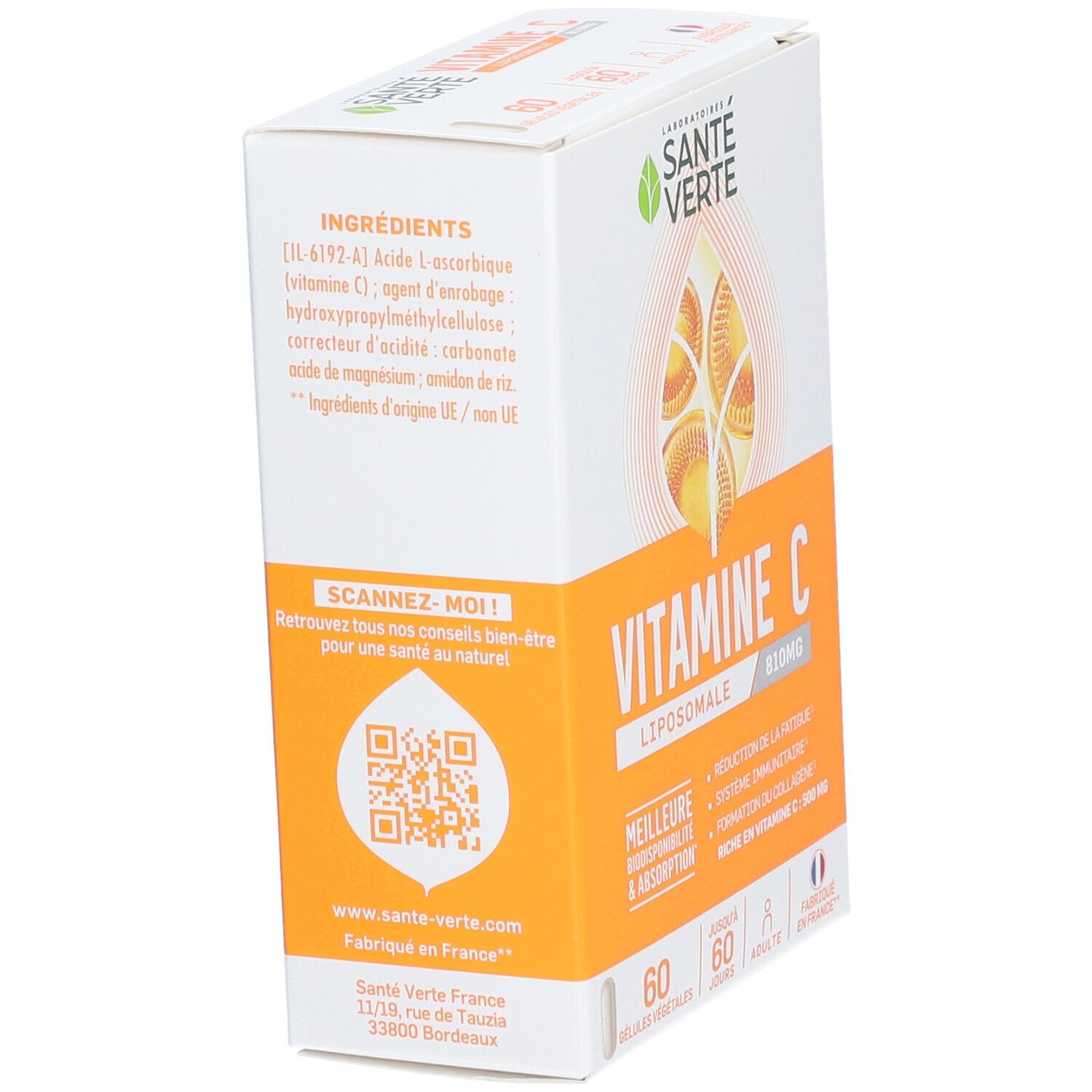 SANTE VERTE Vitamine C Liposomale 810 mg