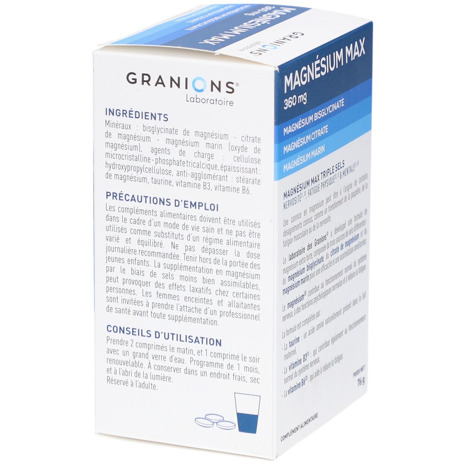 GRANIONS Magnésium Max