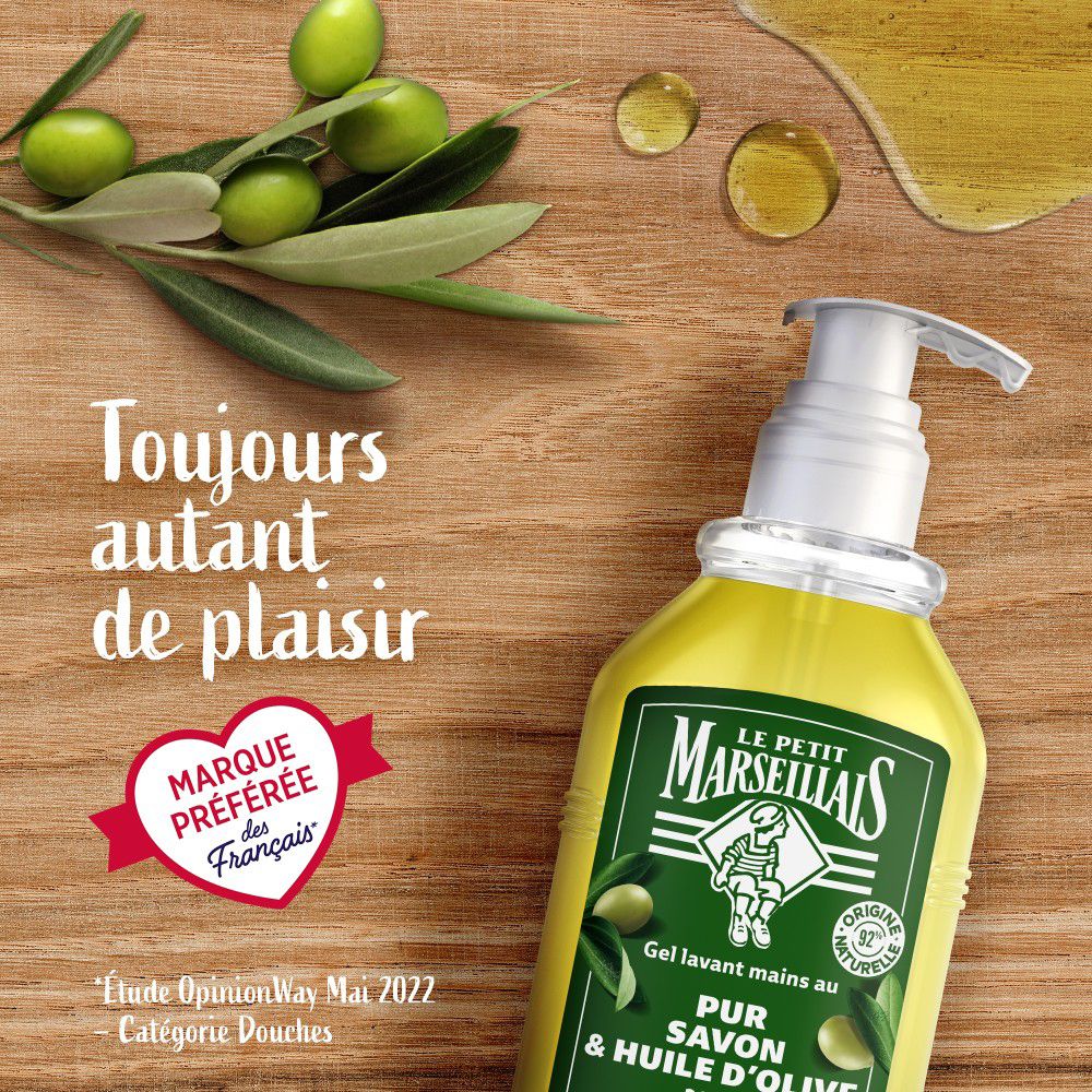 Flacon sur bois. Texte : Toujours autant de plaisir. Marque préférée des Français.