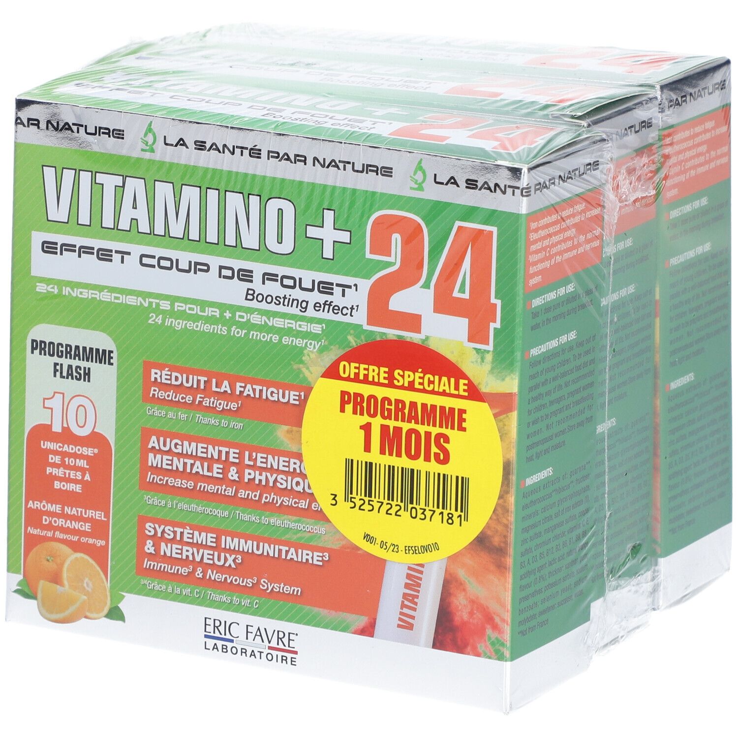 ERIC FAVRE  Vitamino + 24 Effet coup de fouet