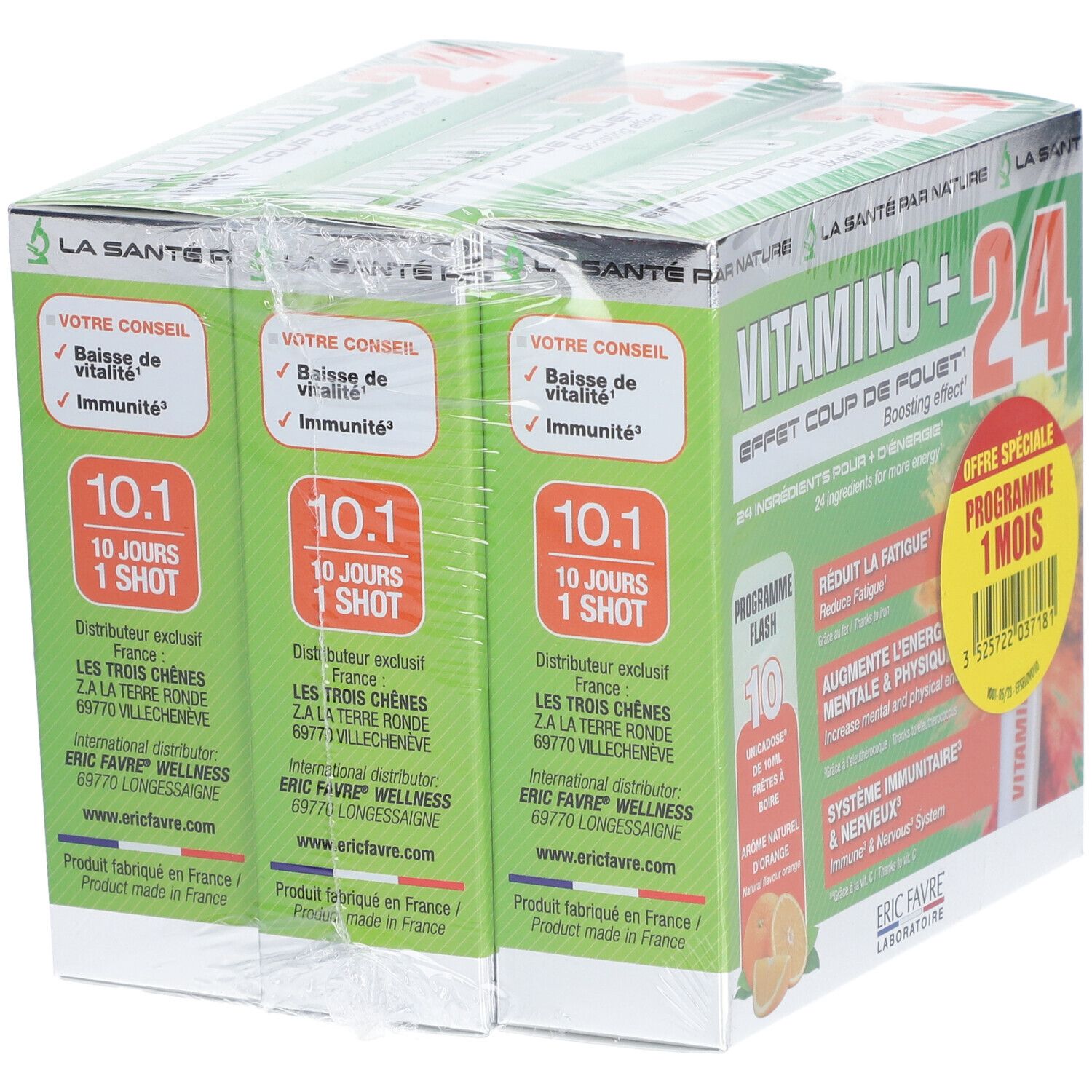 ERIC FAVRE  Vitamino + 24 Effet coup de fouet