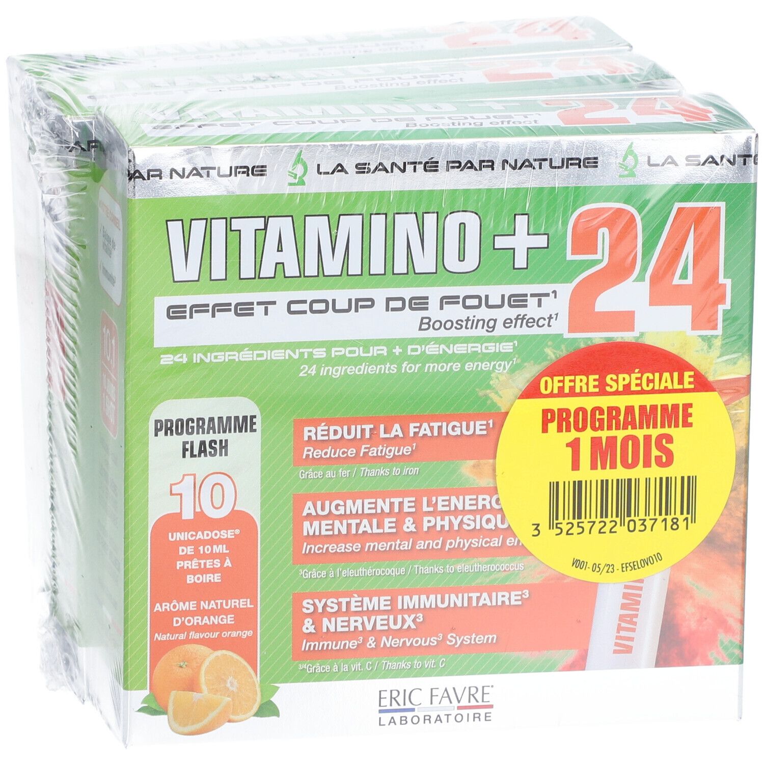 ERIC FAVRE  Vitamino + 24 Effet coup de fouet