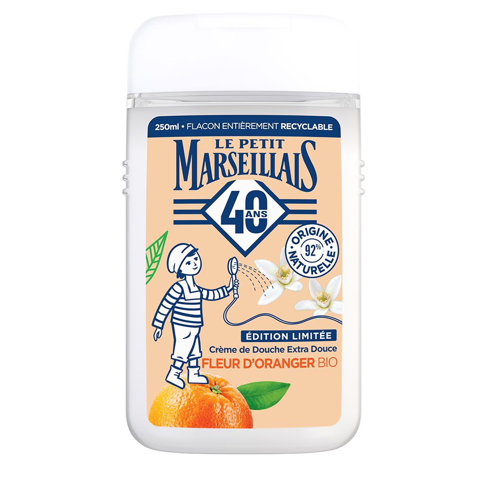 Le Petit Marseillais Crème de Douche certifiée Bio Fleur d’Oranger