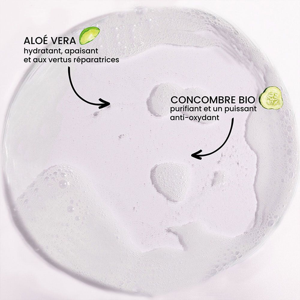 PULPE DE VIE Eau micellaire: Aloe Vera et concombre bio.