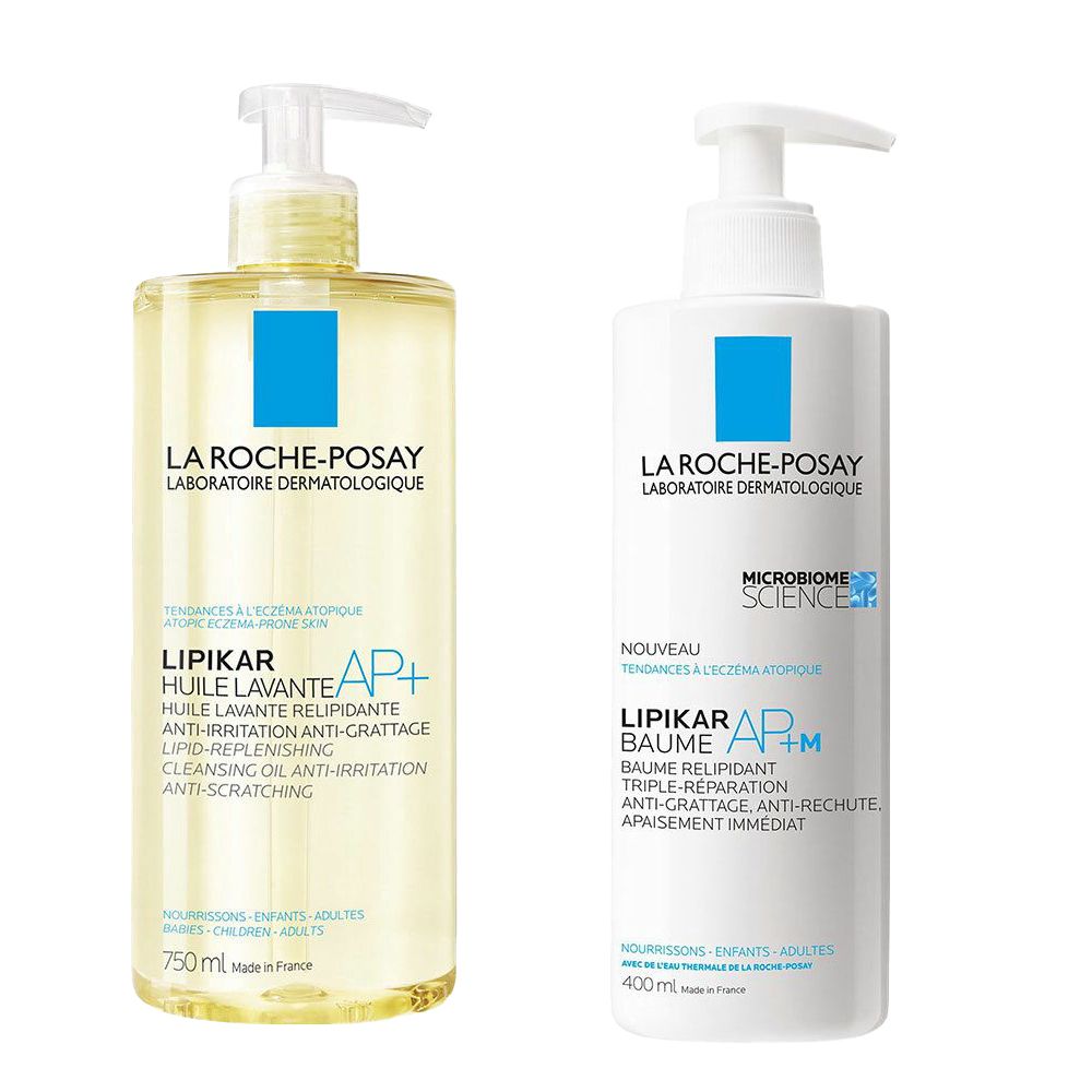 LA ROCHE POSAY LIPIKAR Baume AP+M + Huile lavante AP+