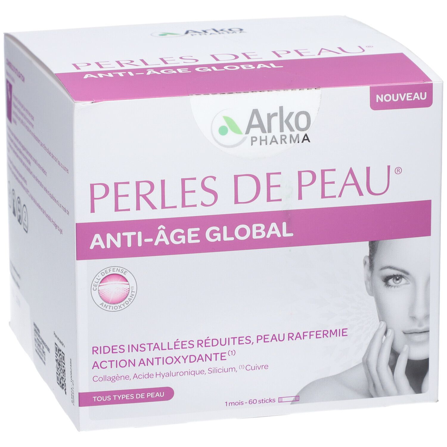 Arkopharma Perles de Peau® Anti-âge Global