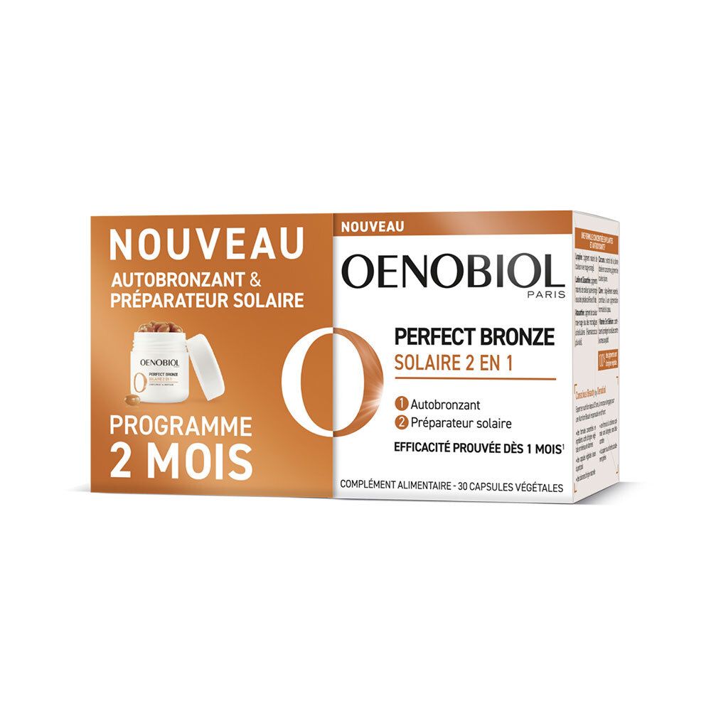 Oenobiol Perfect Bronze Solaire 2 en 1