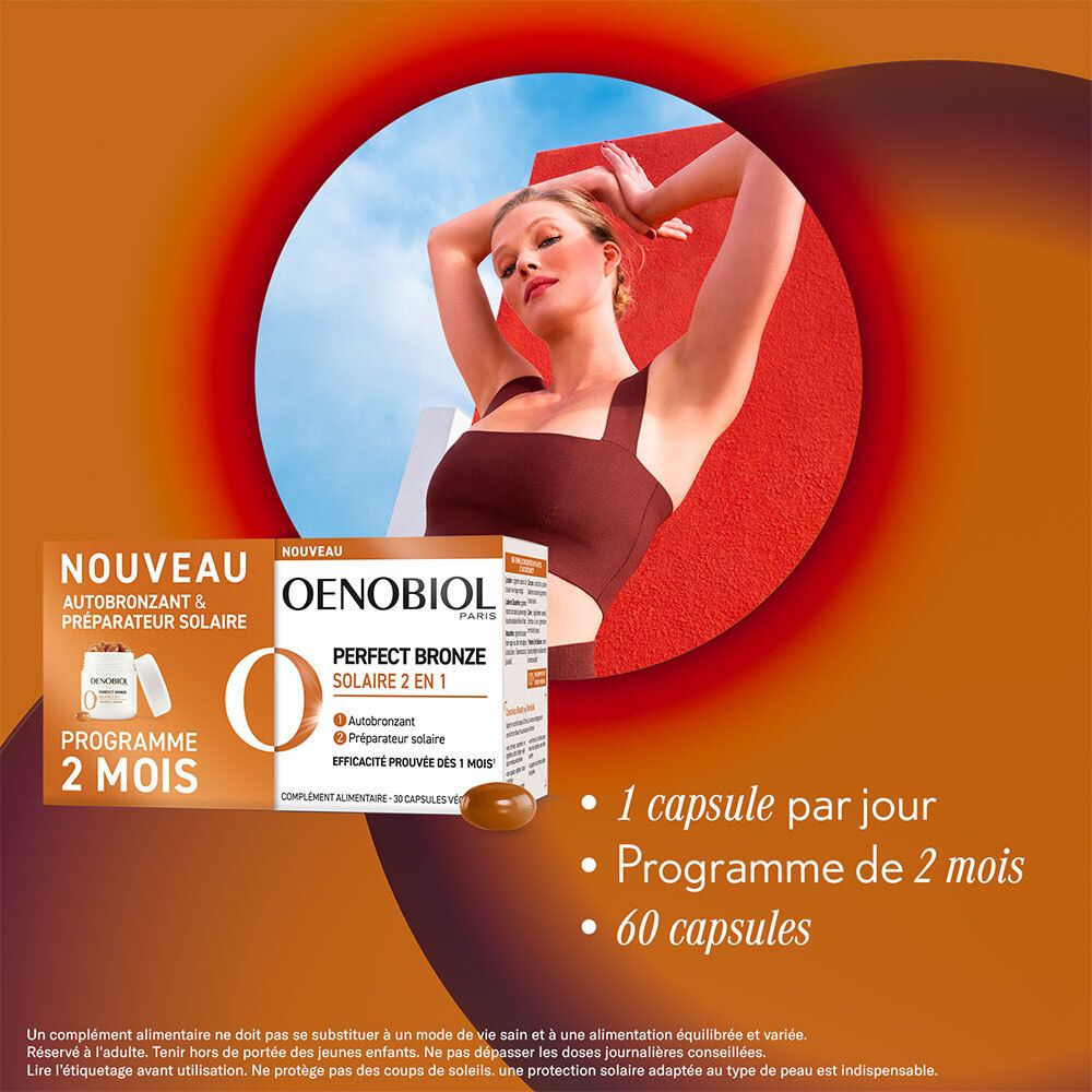 Oenobiol Perfect Bronze Solaire 2 en 1
