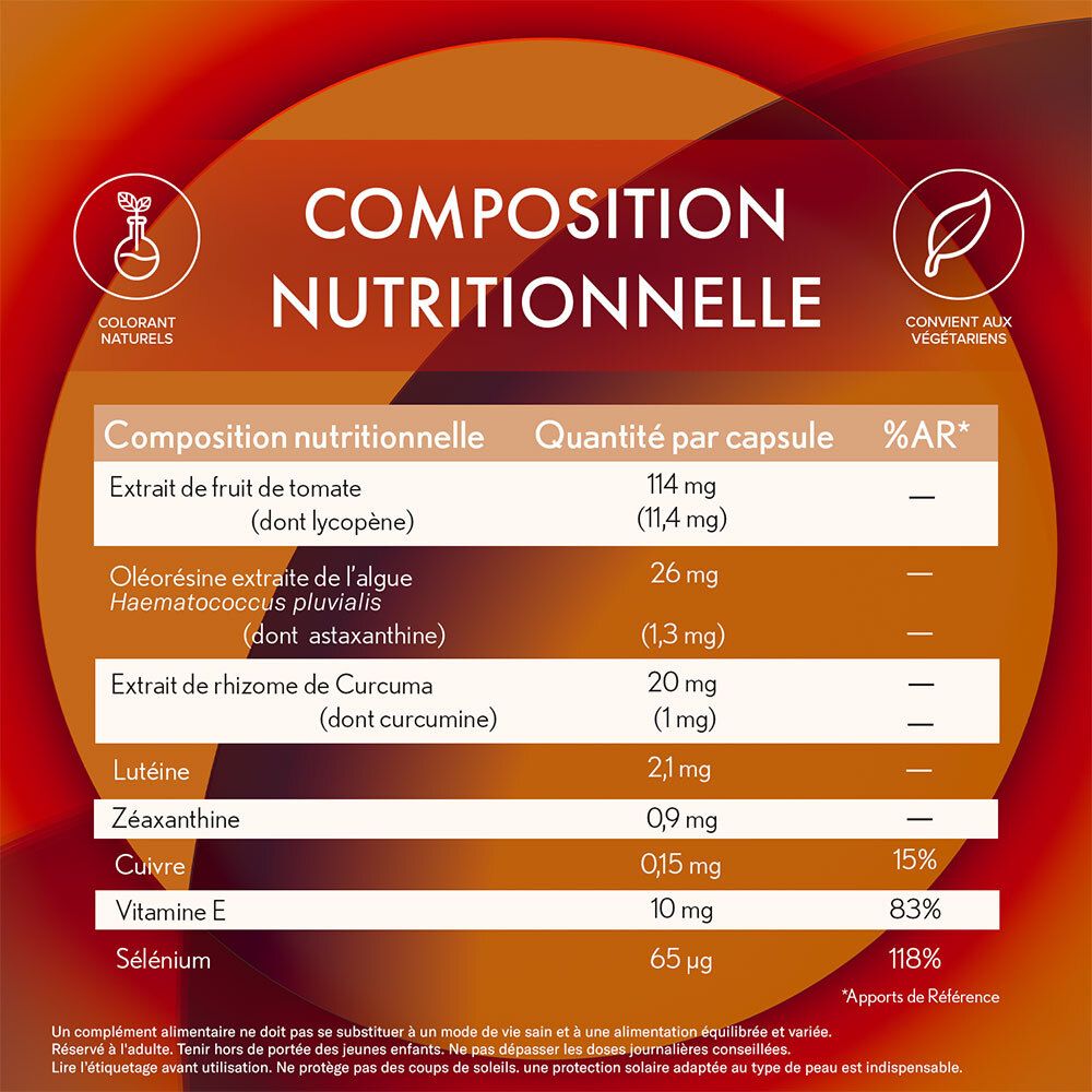 OENOBIOL - PERFECT BRONZE SOLAIRE 2 EN 1 - Autobronzant & préparateur solaire - NOUVEAU - Efficacité prouvée dès 1 mois¹ - Programme 1 mois -  30 capsules