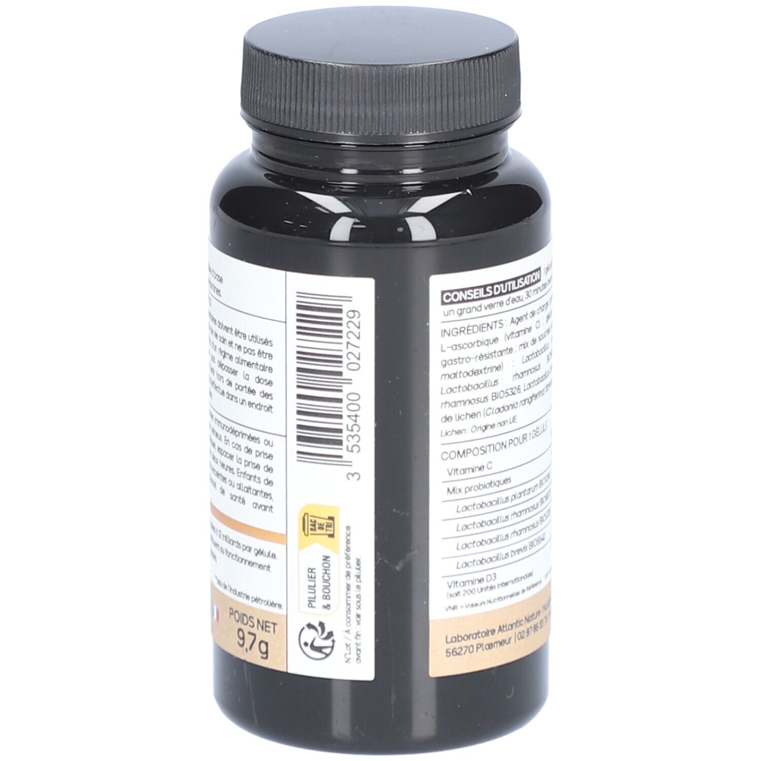 Nat&Form Probiotiques 12 Milliards d'UFC + Vitamines C & D