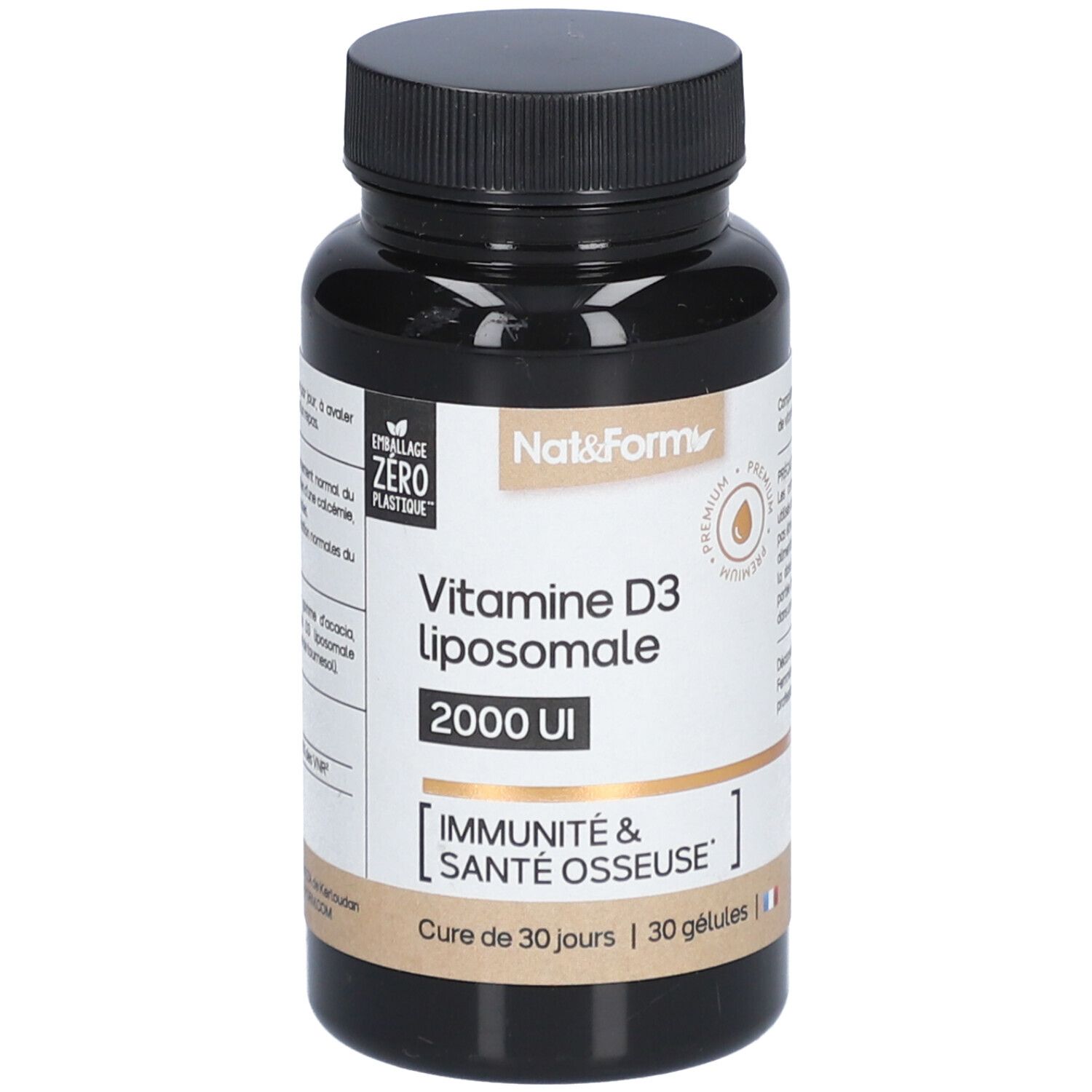 Nat&Form Vitamine D3 liposomale 2000 UI