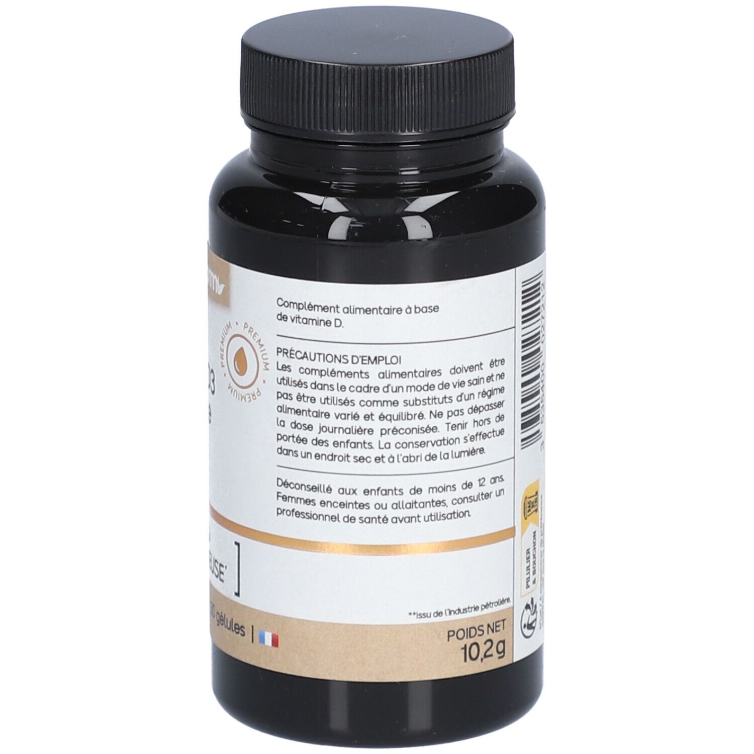 Nat&Form Vitamine D3 liposomale 2000 UI
