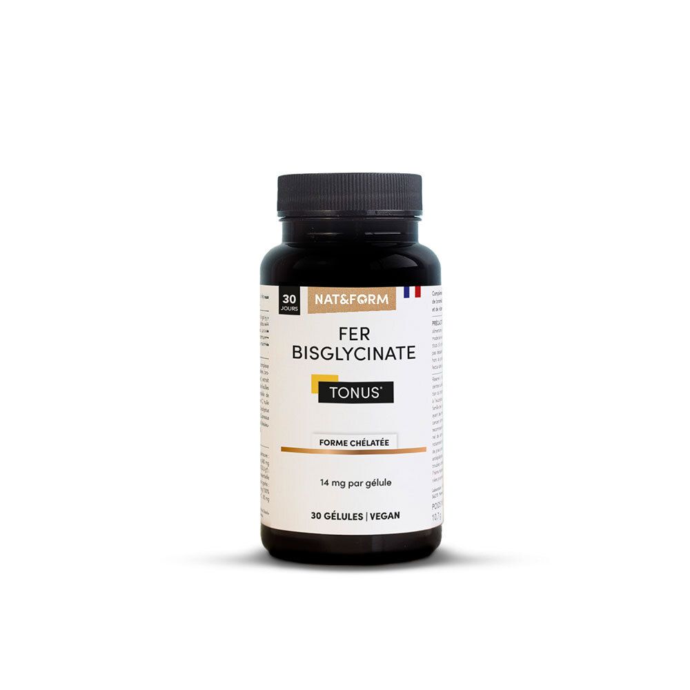 Nat&Form Bisglycinate de fer en gélules
