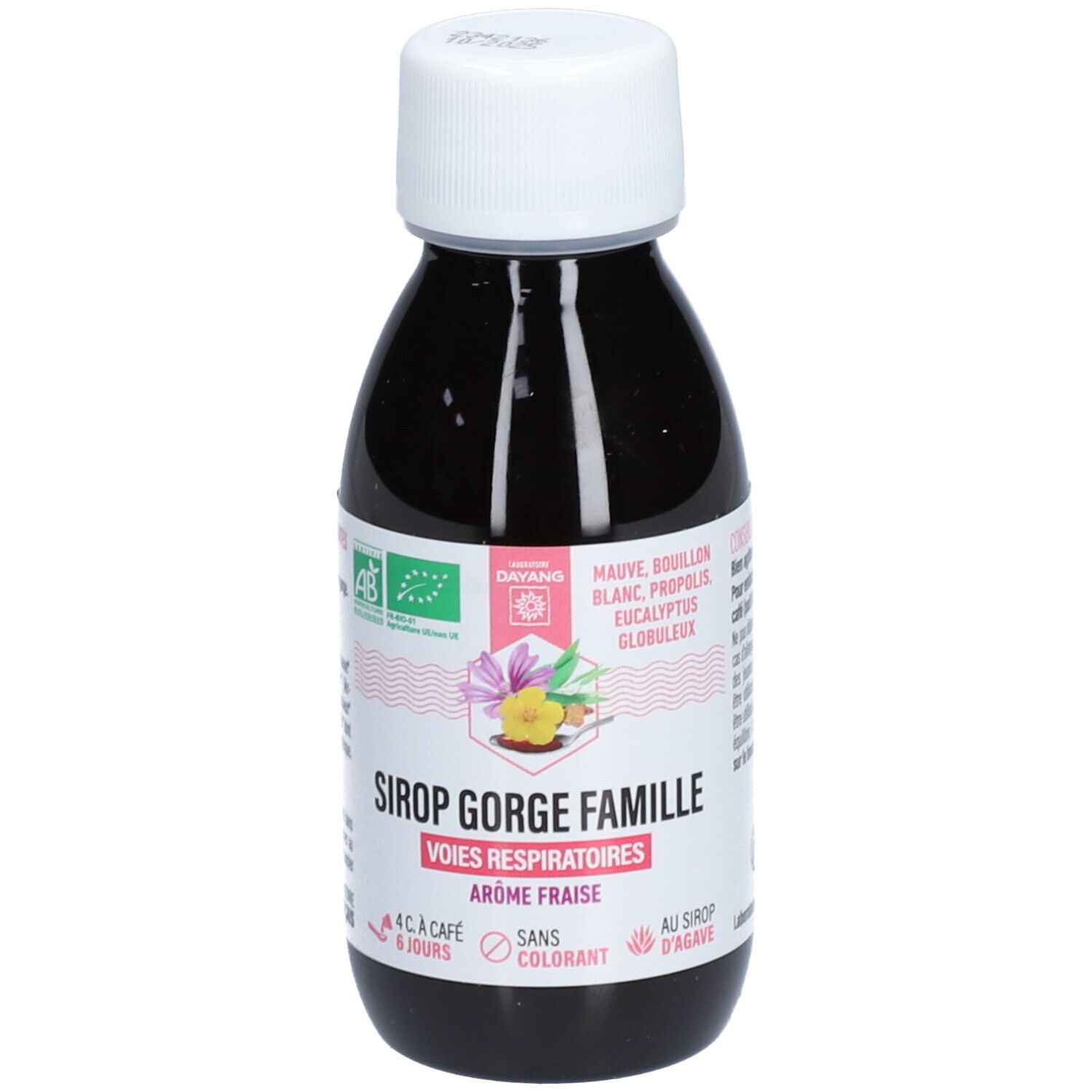 DAYANG Sirop gorge famille BIO