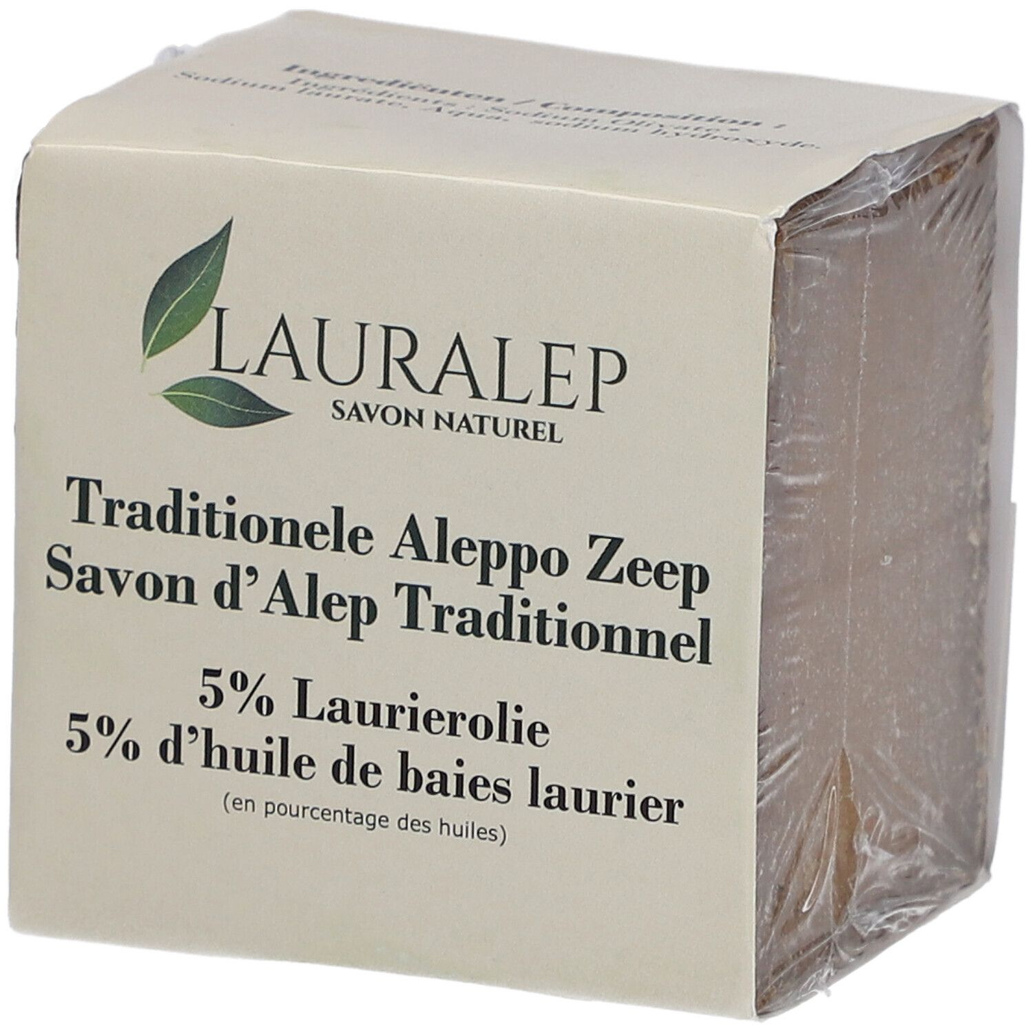 LAURALEP Savon d'Alep 5%