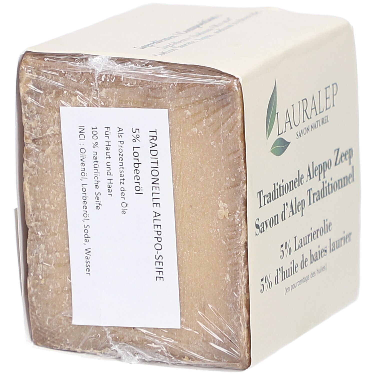 LAURALEP Savon d'Alep 5%