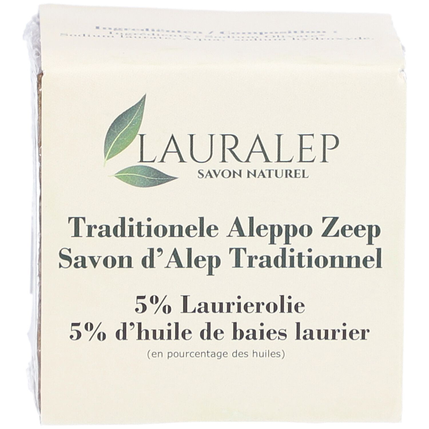 LAURALEP Savon d'Alep 5%