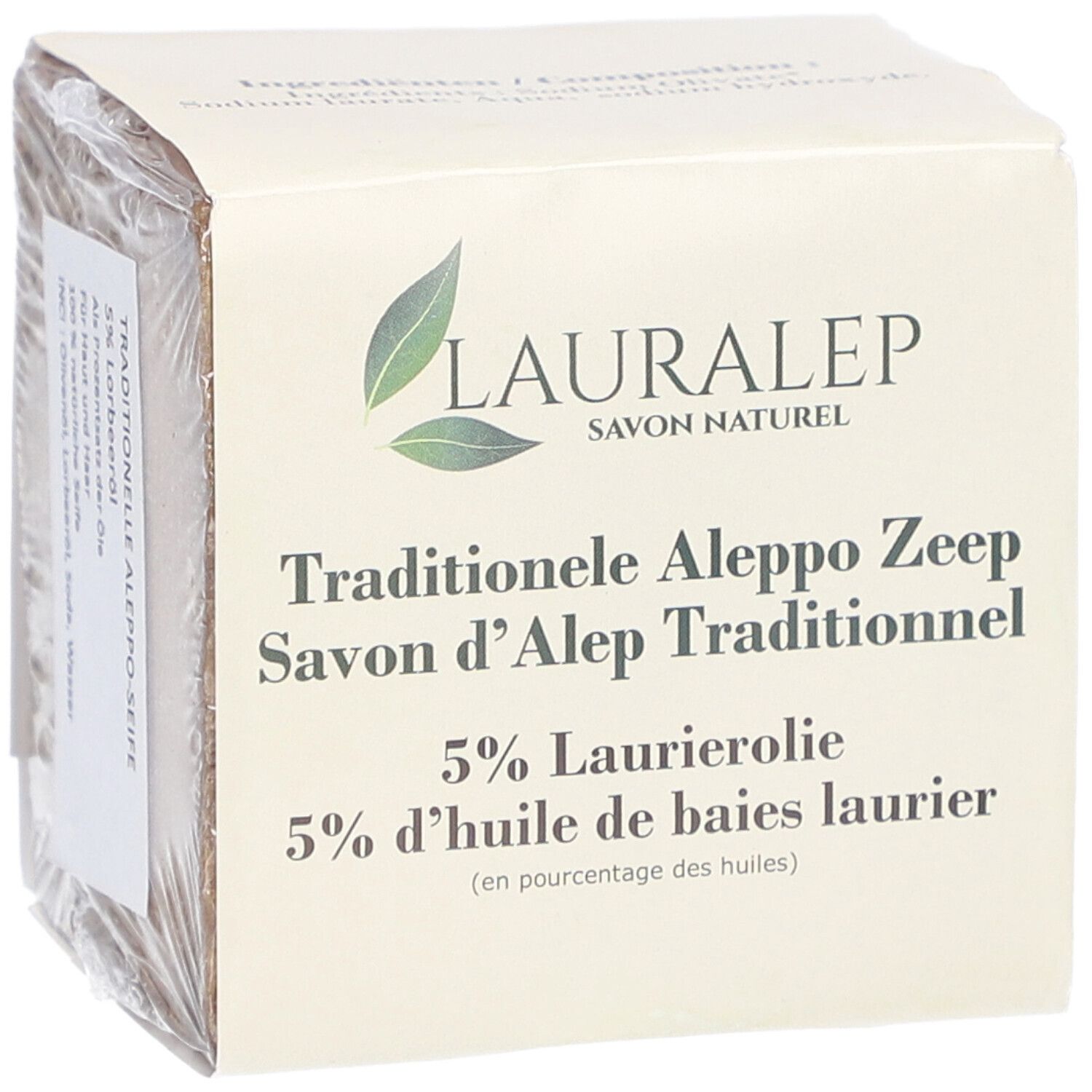LAURALEP Savon d'Alep 5%