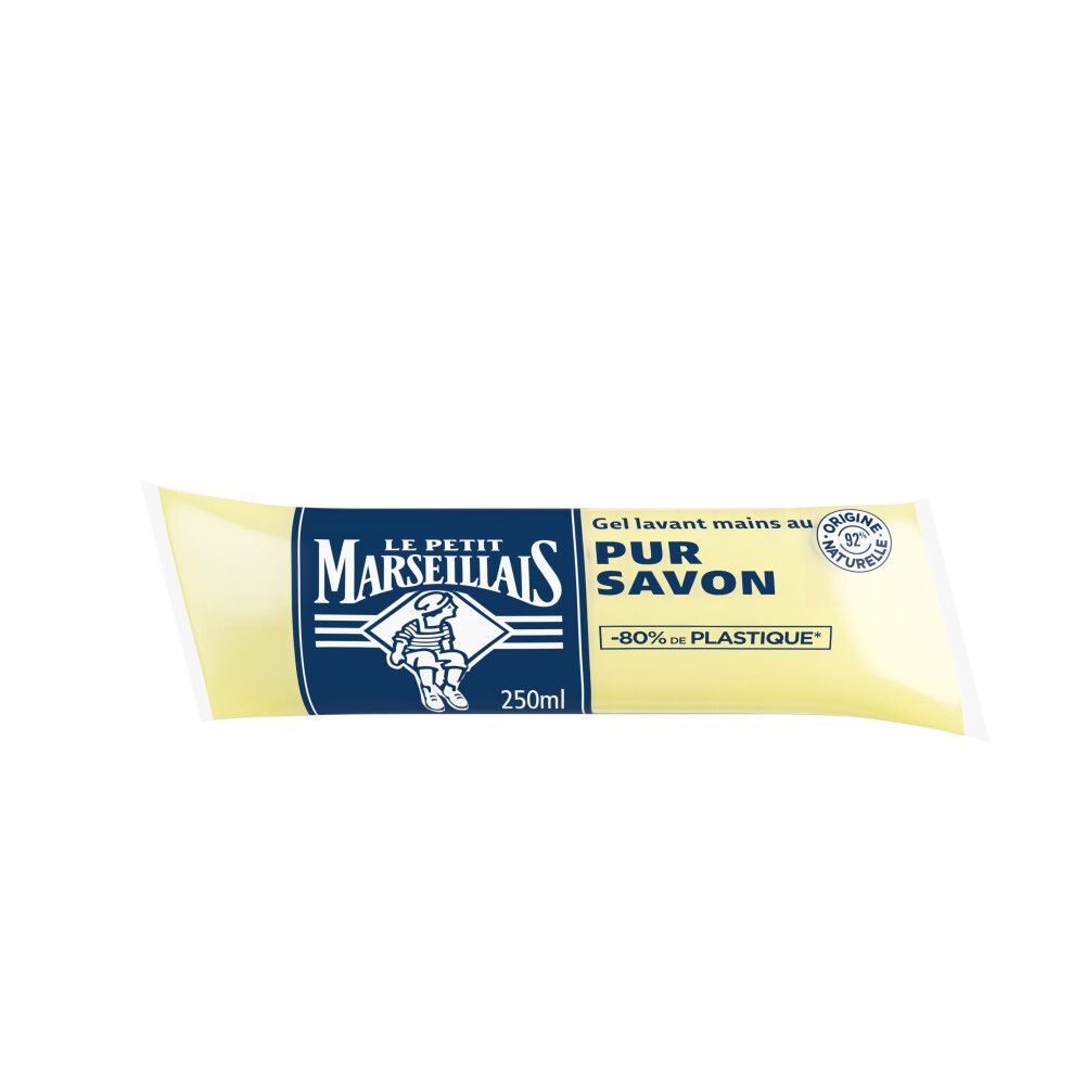 Savon liquide Le Petit Marseillais en éco-recharge, 250ml.