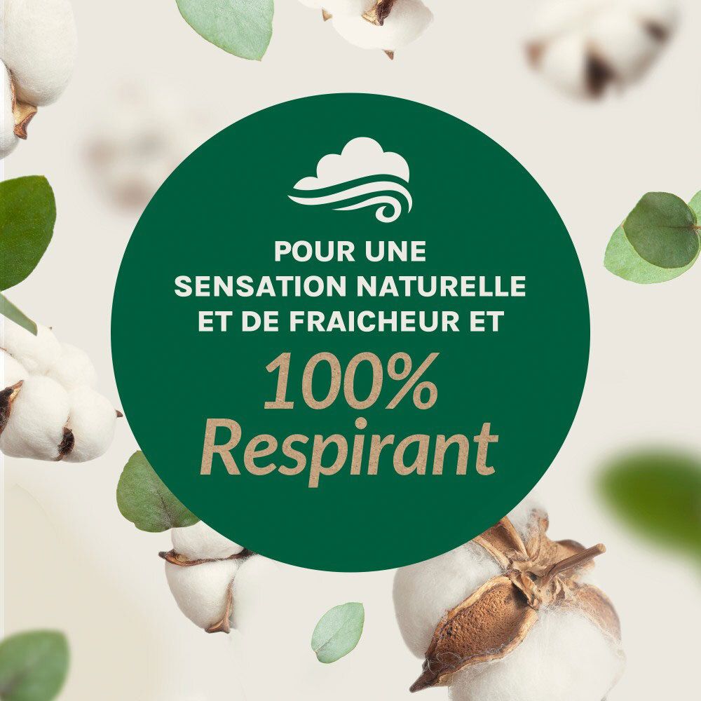VANIA Voile 100% Coton bio: Pour une sensation naturelle, 100% respirant.