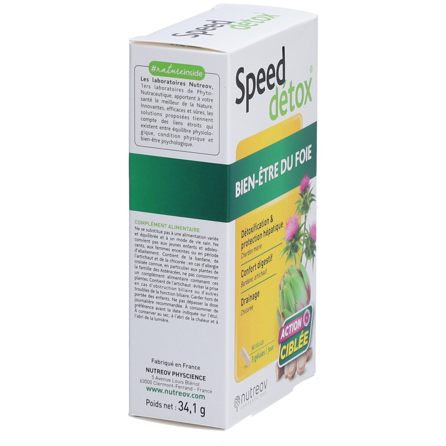 SPEED DETOX Bien-être du foie - 60 gélules