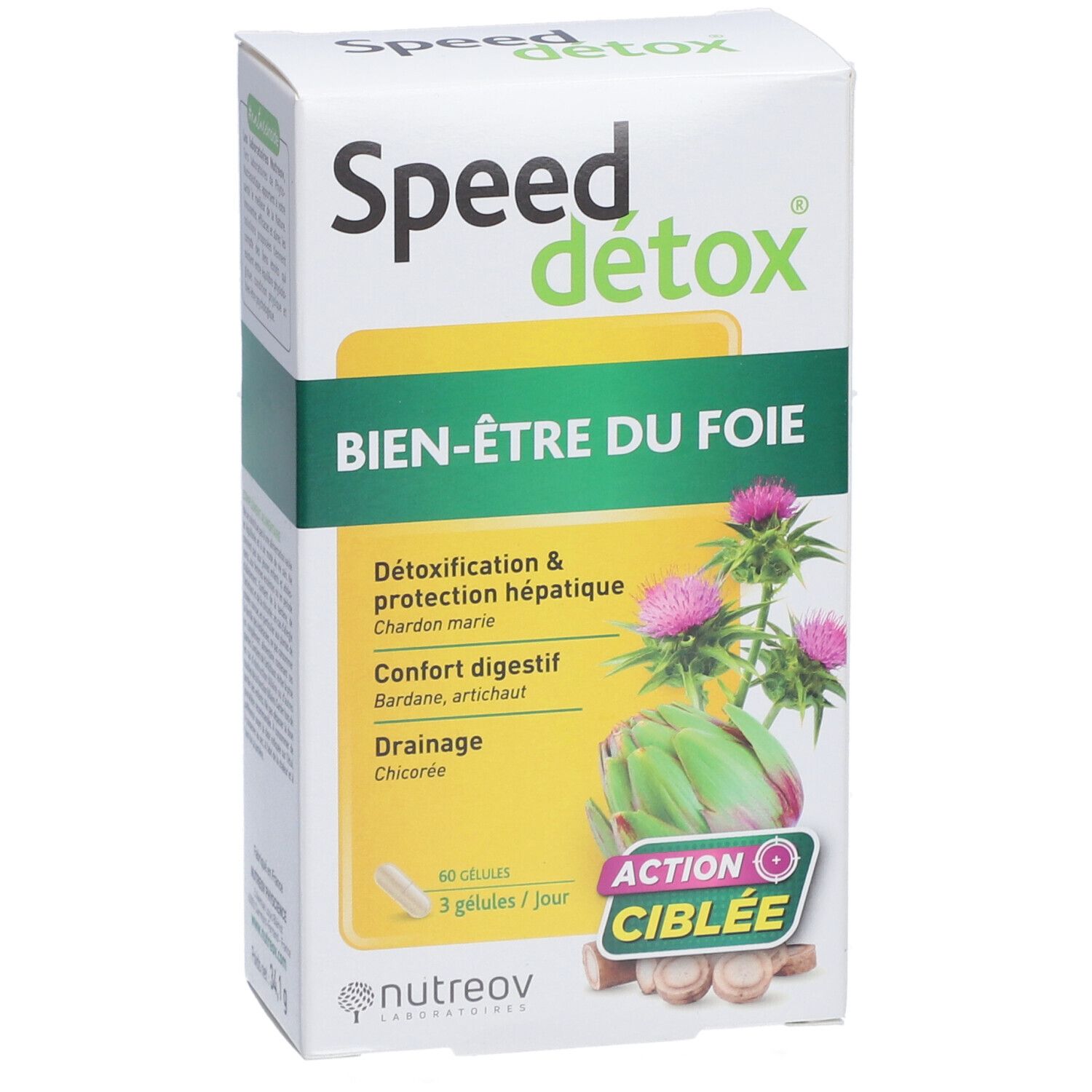 SPEED DETOX Bien-être du foie - 60 gélules