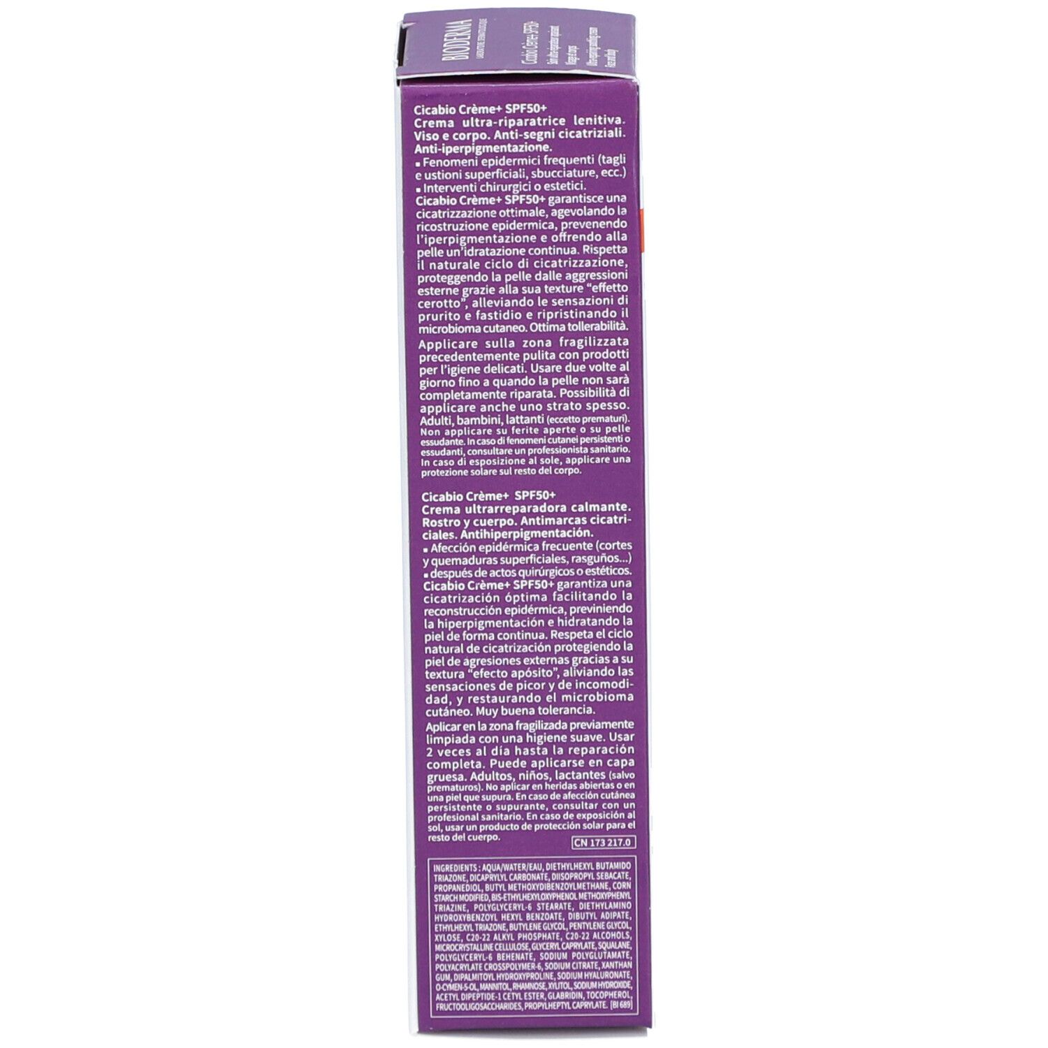 Bioderma Cicabio Crème+ SPF50+ Soin Ultra-Réparateur