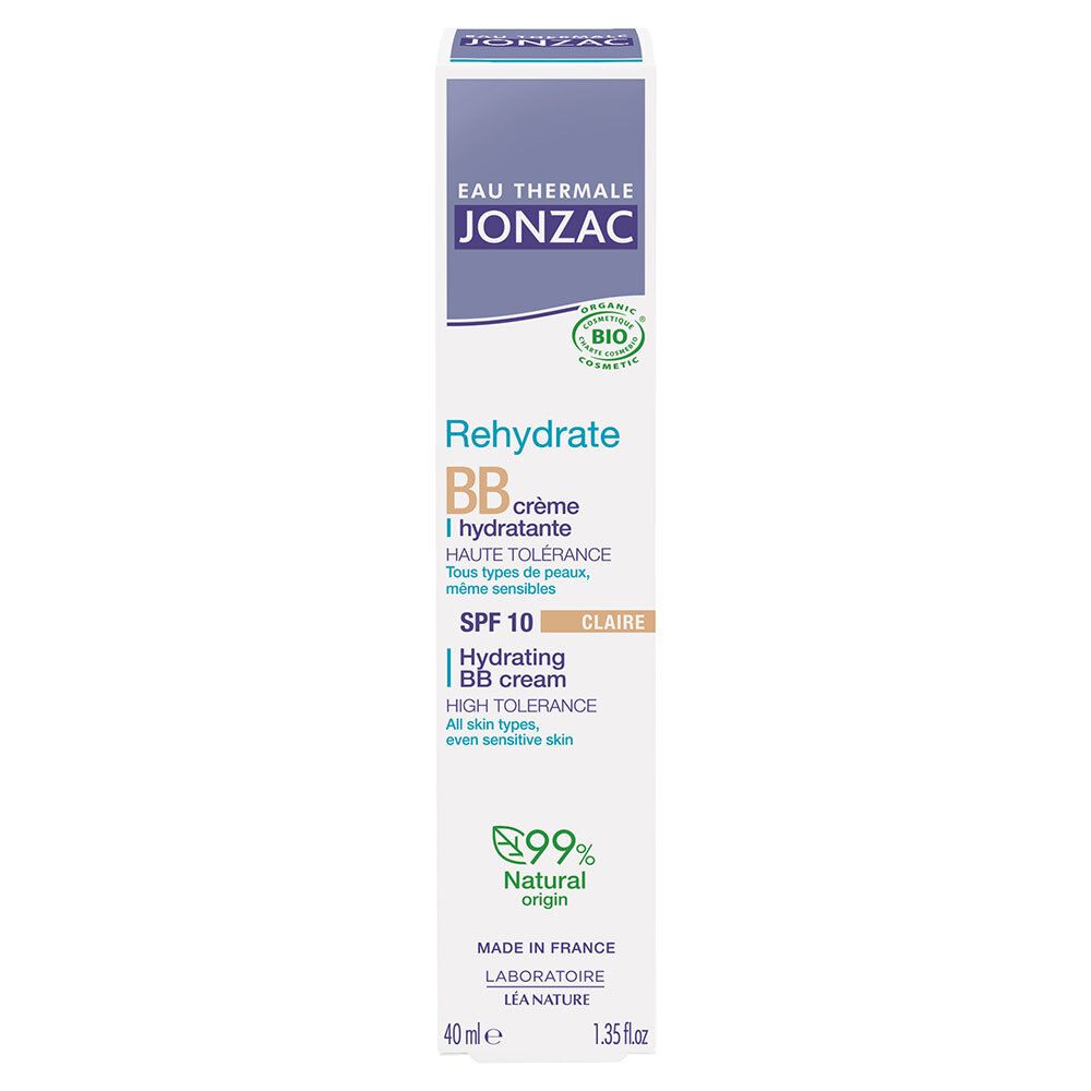 Jonzac REhydrate BB Crème Bio teinte claire