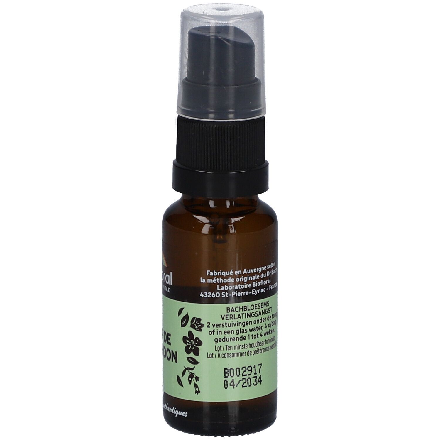 BIOFLORAL Peur De L'Abandon Spray